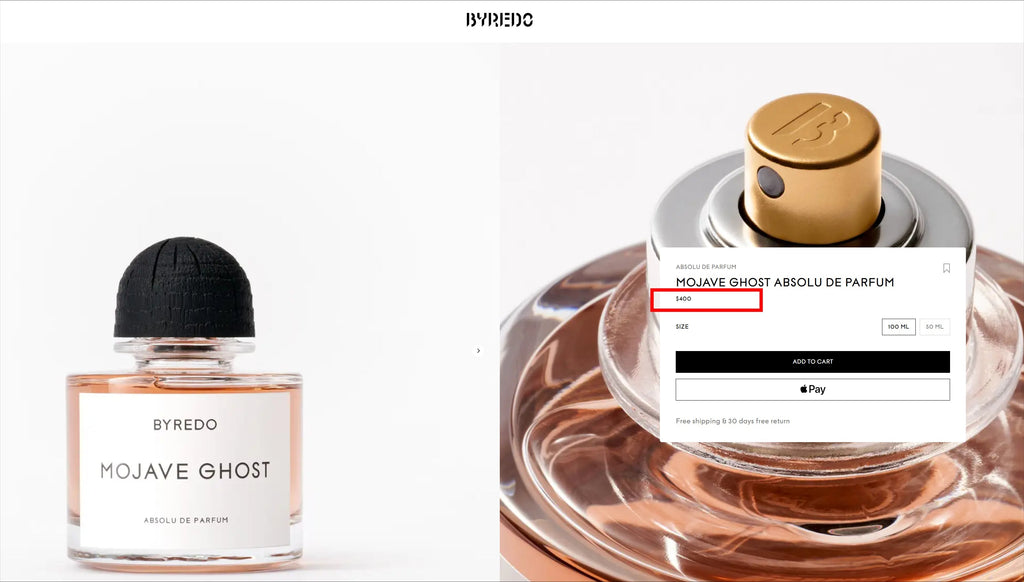 Mojave Ghost Absolu de Parfum