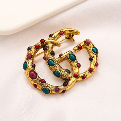 Fashion Brooch Collection,Brooches Collection、GU*CI Series、L*V Series、D*or Series、Y*L Series