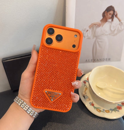 Fashion Aesthetic Shock Absorbing Protective Phone Case  Pr*da Series、Fashion Phone Case