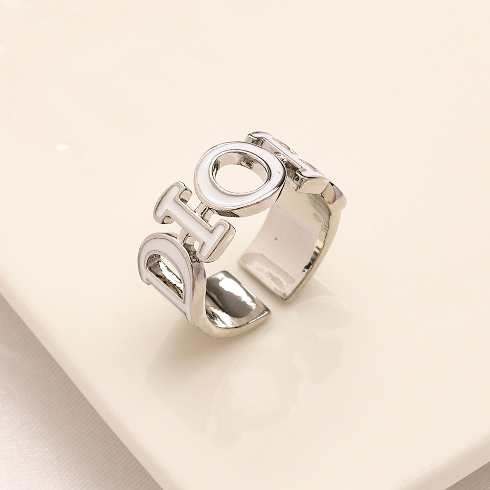 Copper Zirconium Real Gold Plated Ring,Rings Collection、D*or  Series
