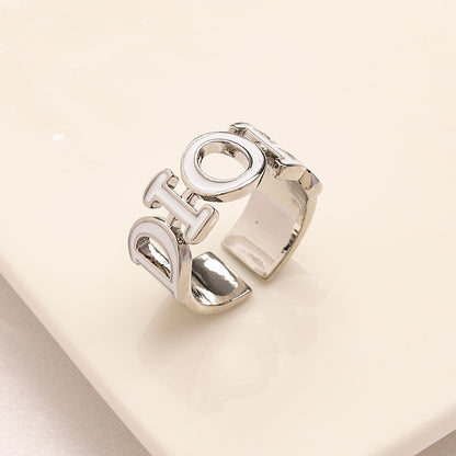 Copper Zirconium Real Gold Plated Ring,Rings Collection、D*or  Series