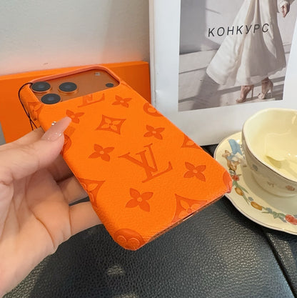Fashion Aesthetic Shock Absorbing Protective Phone Case  L*V Series、Fashion Phone Case