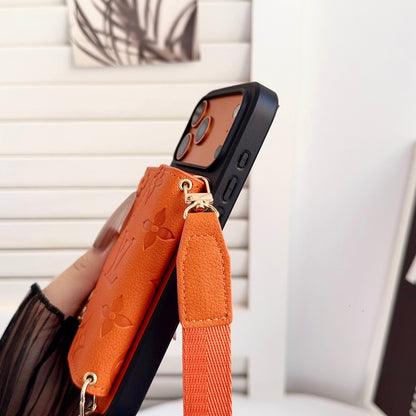 Fashion Aesthetic Shock Absorbing Protective Phone Case  L*V Series、Fashion Phone Case
