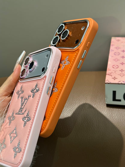 Fashion Aesthetic Shock Absorbing Protective Phone Case L*V Series、Fashion Phone Case