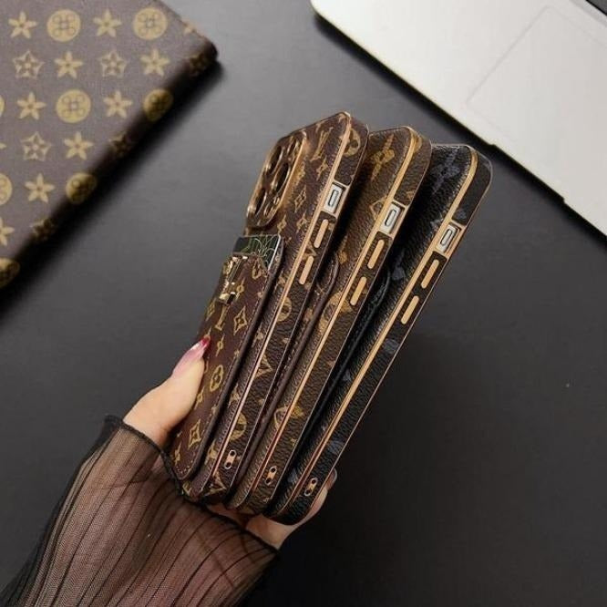 Fashion Aesthetic Shock Absorbing Protective Phone Case L*V Series、Fashion Phone Case