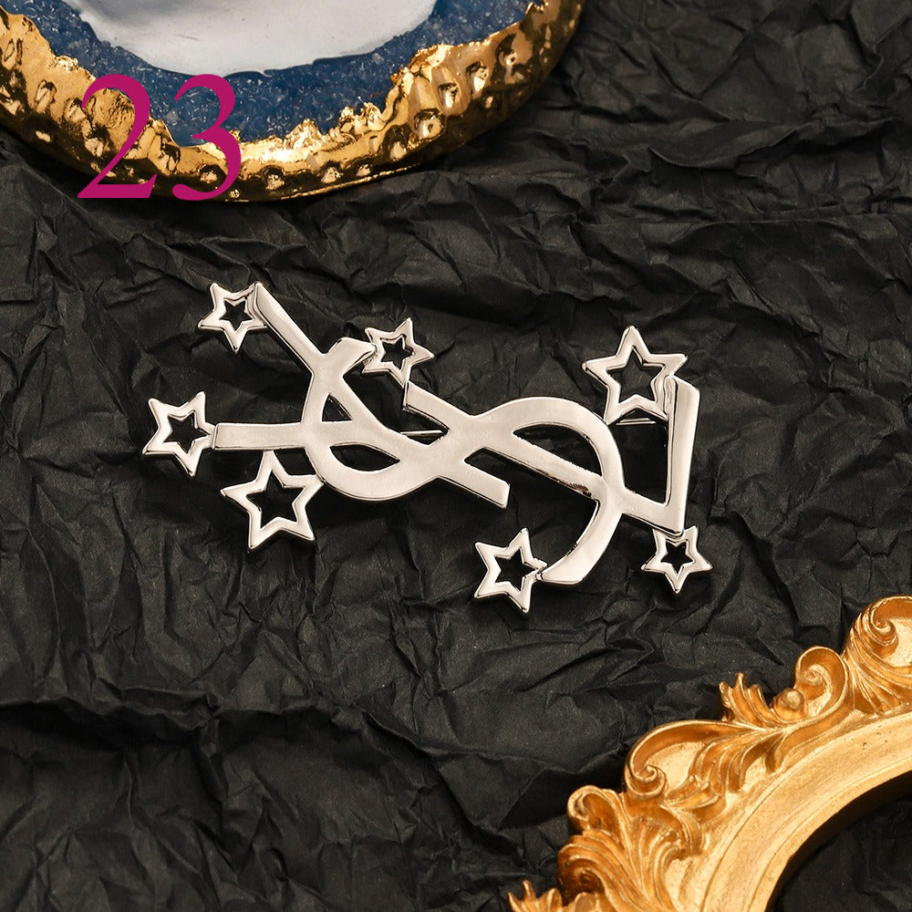 Fashion Brooch Collection,Brooches Collection、GU*CI Series、L*V Series、D*or Series、Y*L Series