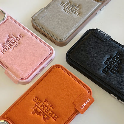 Fashion Aesthetic Shock Absorbing Protective Phone Case  He*mes Series、Fashion Phone Case