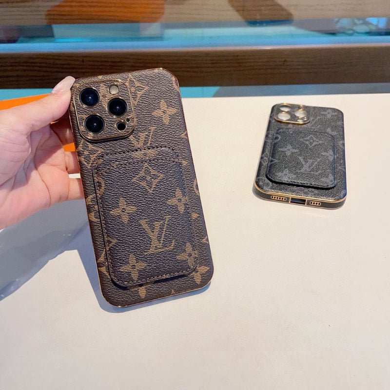Fashion Aesthetic Shock Absorbing Protective Phone Case L*V Series、Fashion Phone Case