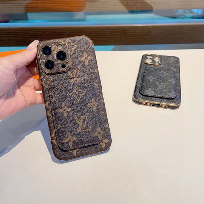 Fashion Aesthetic Shock Absorbing Protective Phone Case L*V Series、Fashion Phone Case