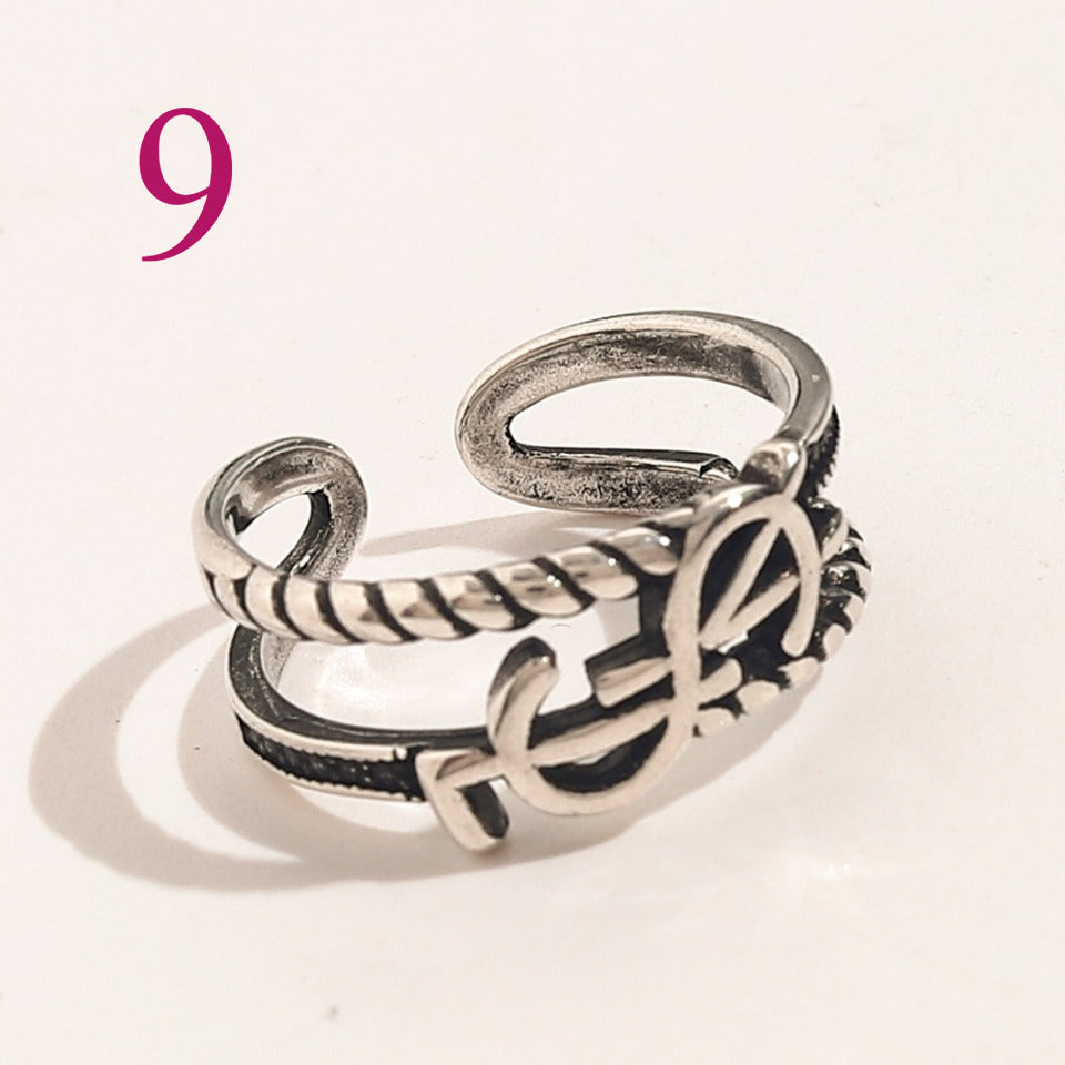 Fashion Open Adjustable Ring Collection、Rings Collection L*V Series、D*or Series、Y*L Series