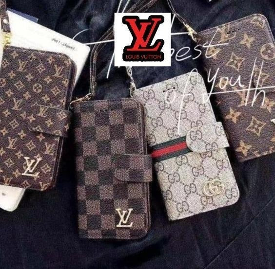 Fashion Aesthetic Shock Absorbing Protective Phone Case L*V Series、Fashion Phone Case