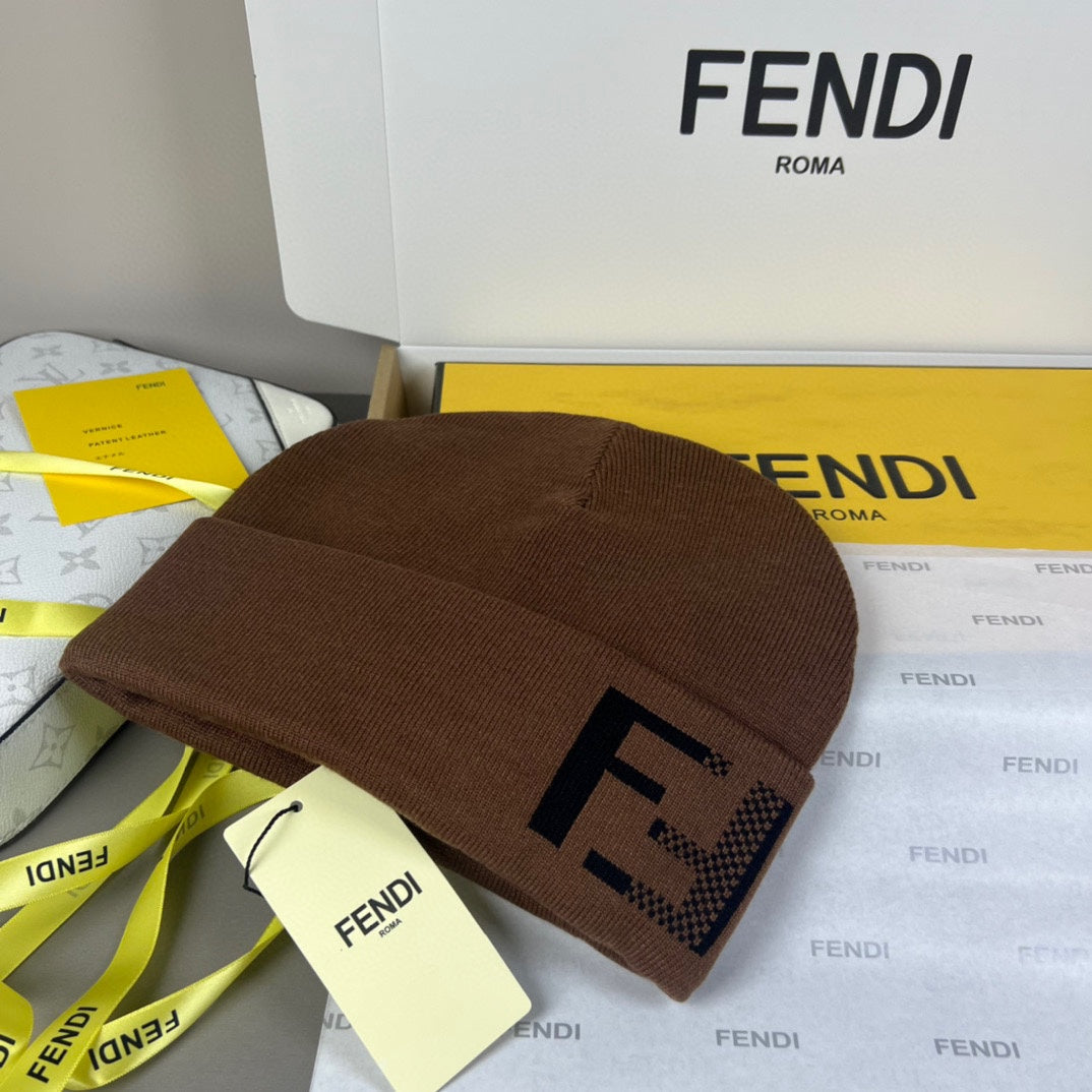 Adjustable Sun Hat for Men Women Outdoor UV Protection F*ndi Series、Fashion Caps