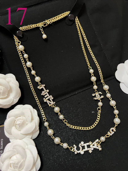 Pearl-Look Beaded Necklaces - 30 Style Options