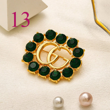 Fashion Brooch Collection,Brooches Collection、GU*CI Series、L*V Series、D*or Series、Y*L Series