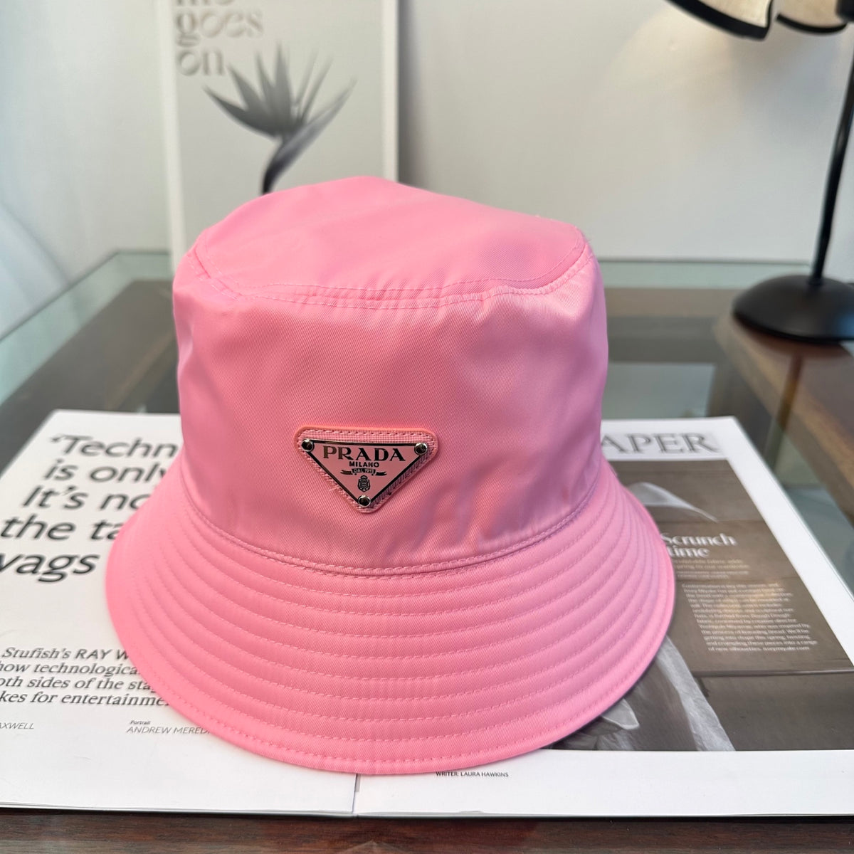 Adjustable Sun Hat for Men Women Outdoor UV Protection Pr*da Series、Fashion Caps