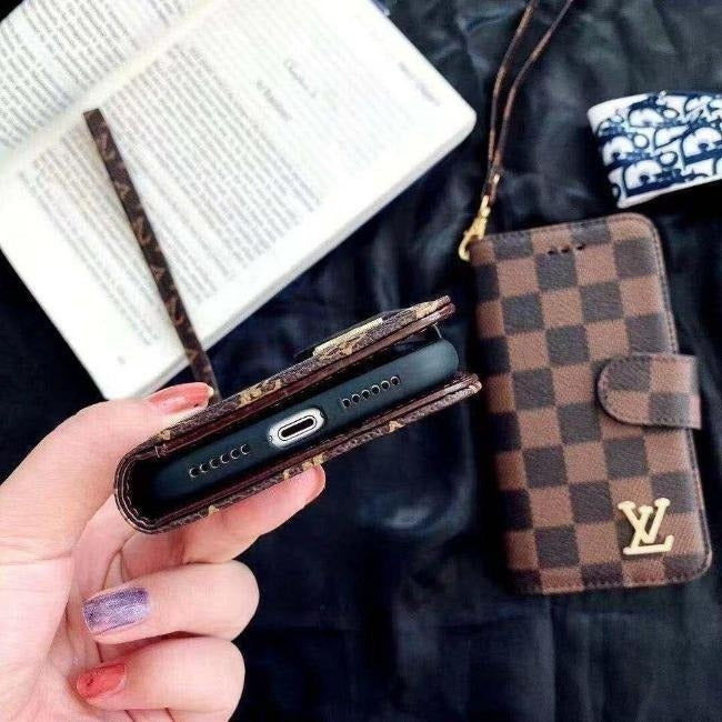 Fashion Aesthetic Shock Absorbing Protective Phone Case L*V Series、Fashion Phone Case