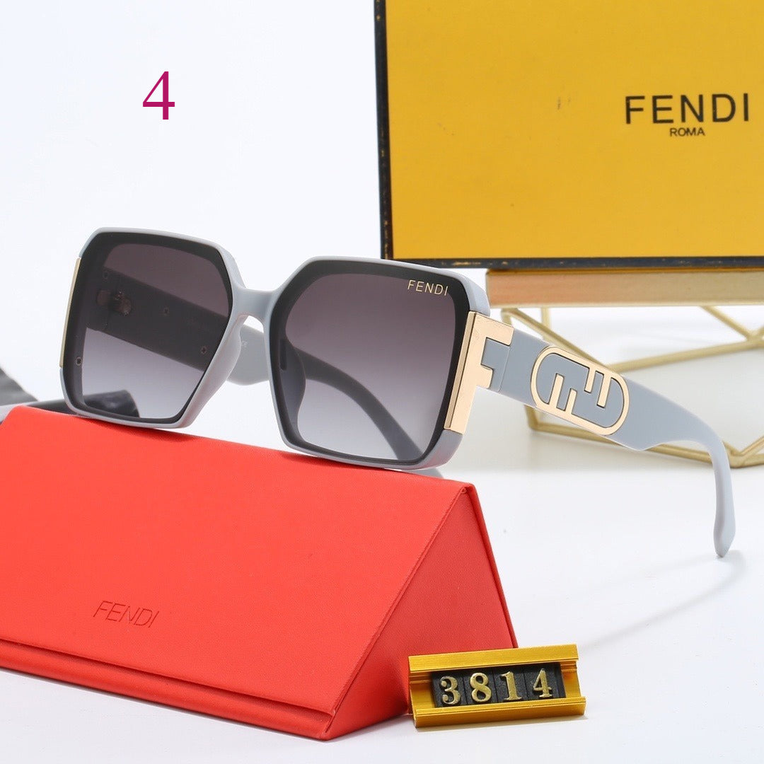 Oversized Geometric Square Sunglasses
