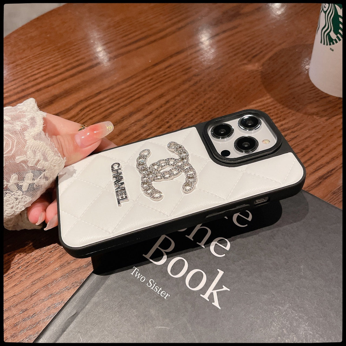 Fashion Aesthetic Shock Absorbing Protective Phone Case CH*NEL Series、Fashion Phone Case