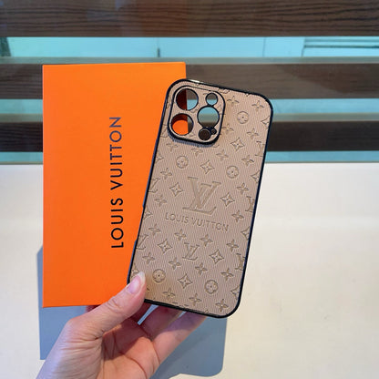 Fashion Aesthetic Shock Absorbing Protective Phone Case L*V Series、Fashion Phone Case
