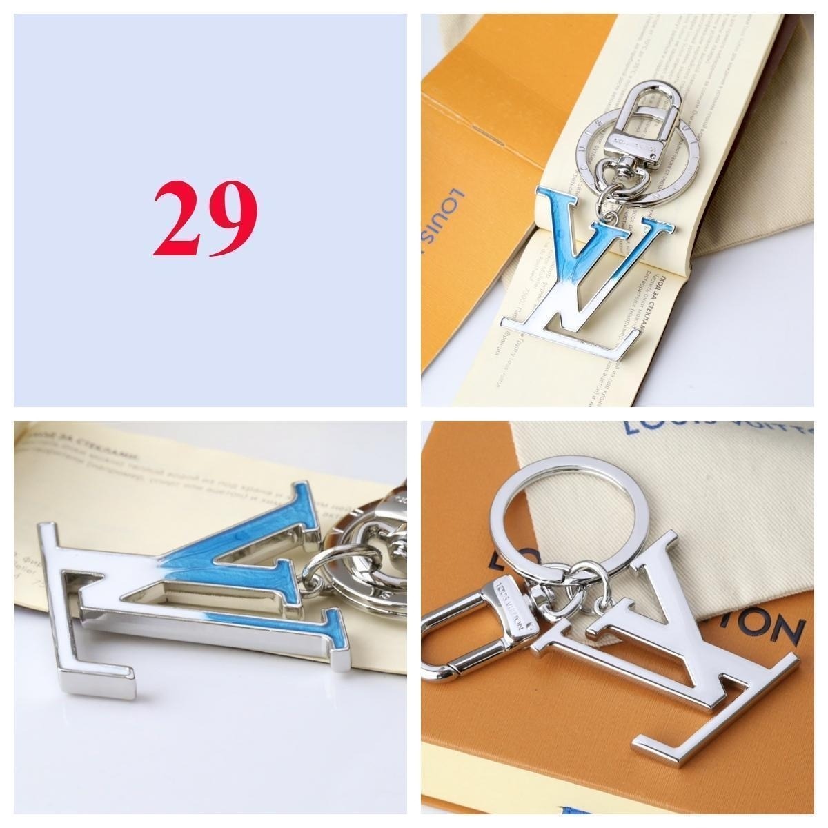 Premium Fashion Keychain Stylish Accessory、L*V Series、𝐊𝐞𝐲𝐜𝐡𝐚𝐢𝐧𝐬 & 𝐊𝐞𝐲 𝐑𝐢𝐧𝐠𝐬（𝐇）