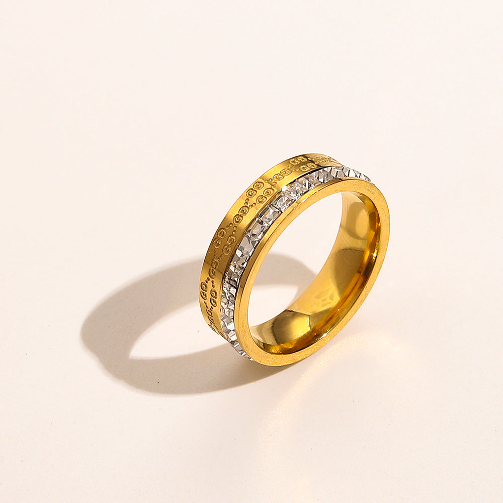 Anello in acciaio inossidabile 304