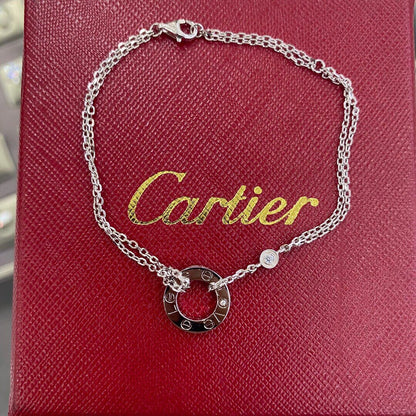 Oval Link Center Chain Bracelet