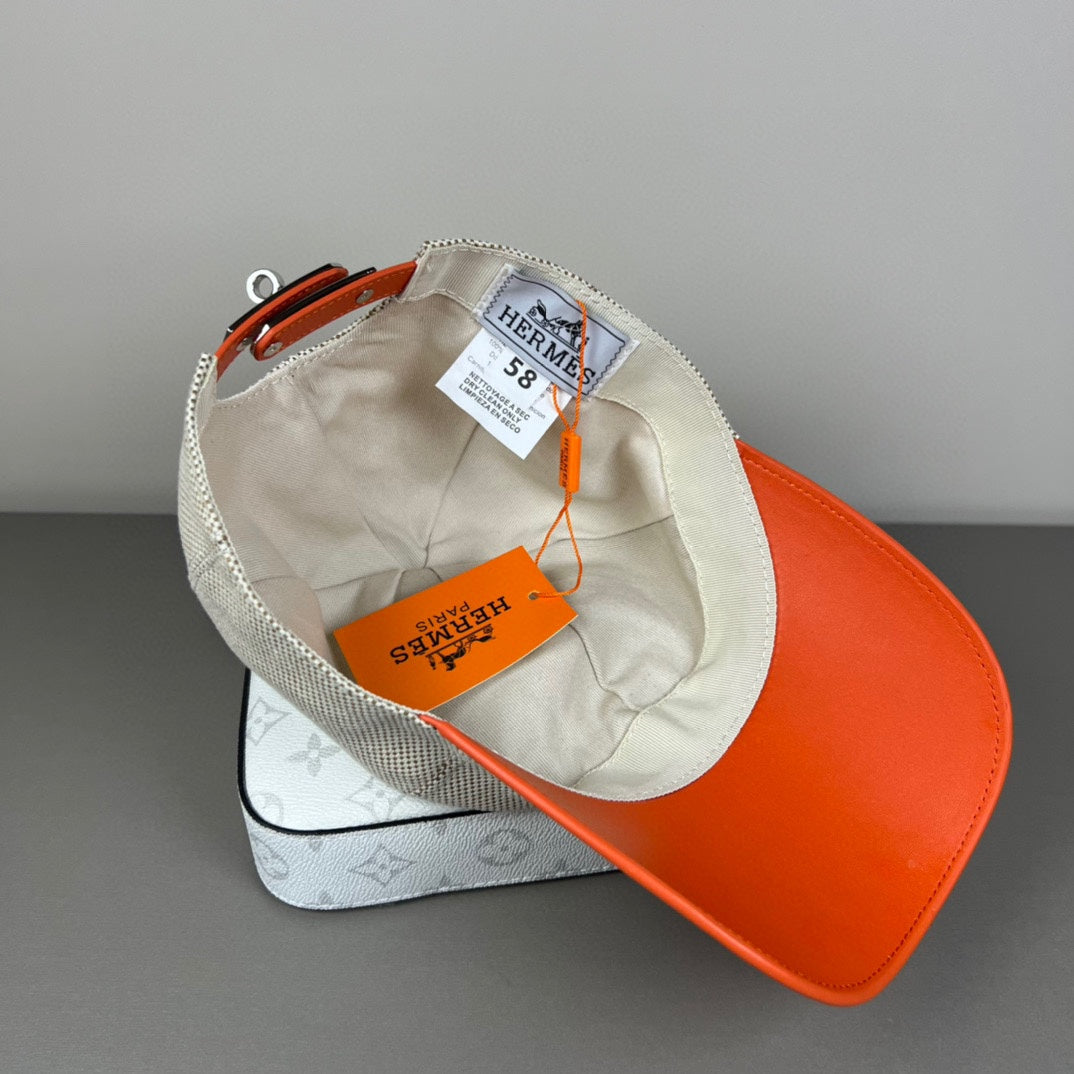 Trendy Unisex Fashion Baseball Cap  He*mes Series、Fashion Caps