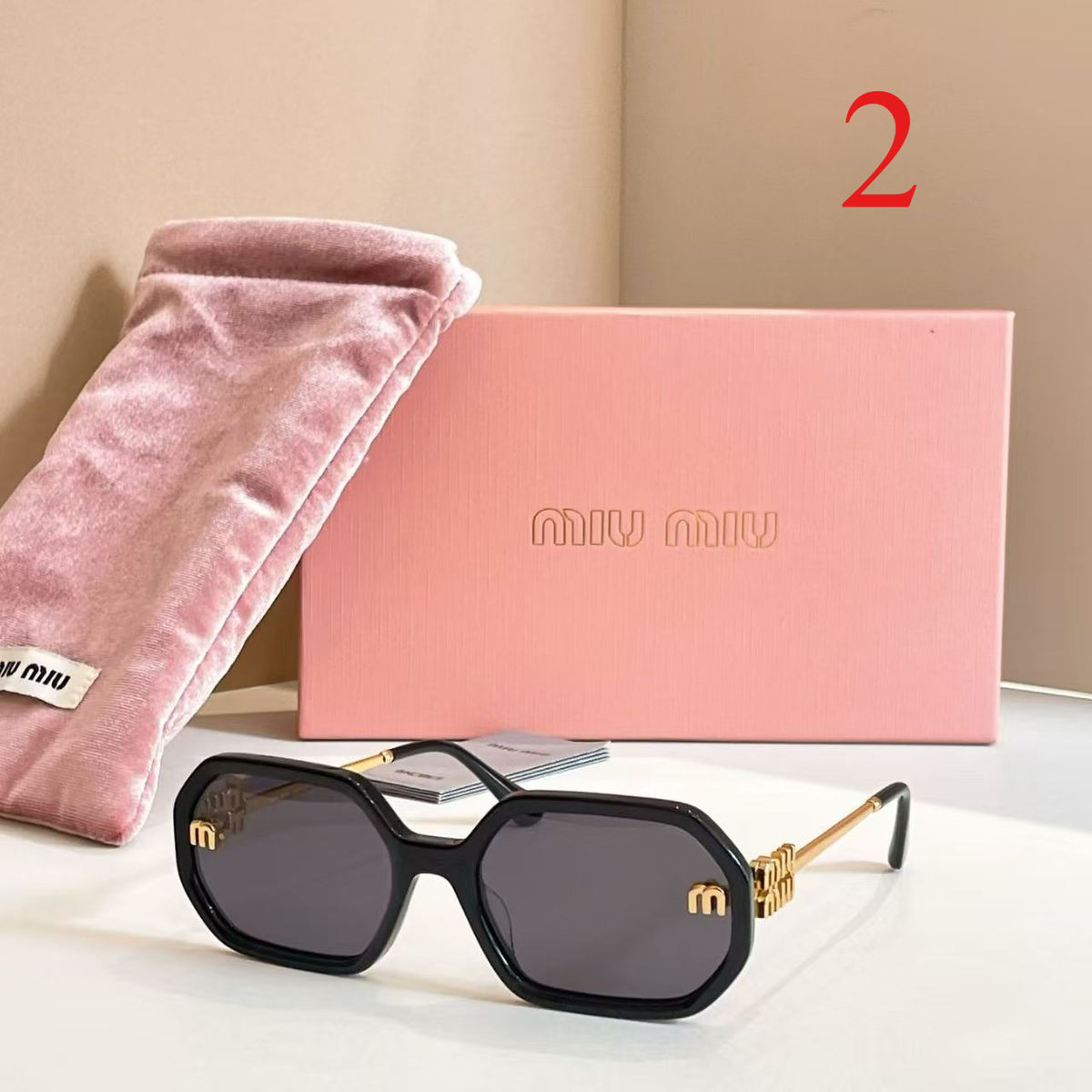 Oversized Double-Bridge Glasses - Clear and Tinted Lens Options