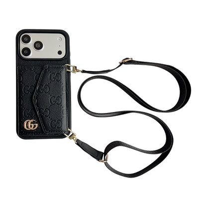 Fashion Aesthetic Shock Absorbing Protective Phone Case  GU*CI Series、Fashion Phone Case