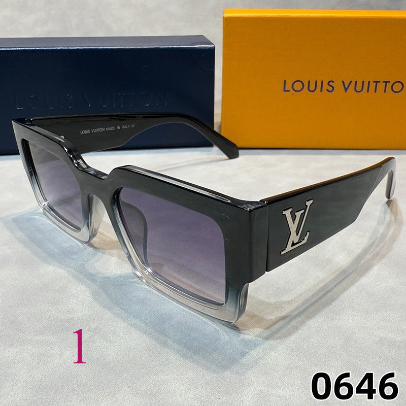 Sculpted Browline Rectangular Sunglasses