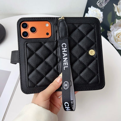 Fashion Aesthetic Shock Absorbing Protective Phone Case CH*NEL Series、Fashion Phone Case