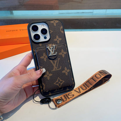 Fashion Aesthetic Shock Absorbing Protective Phone Case L*V Series、Fashion Phone Case