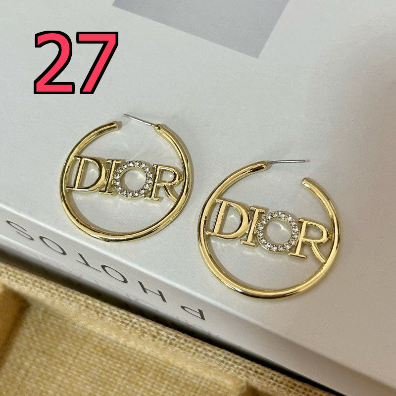 Alloy Stud, Hoop & Drop Earrings - Collection 1
