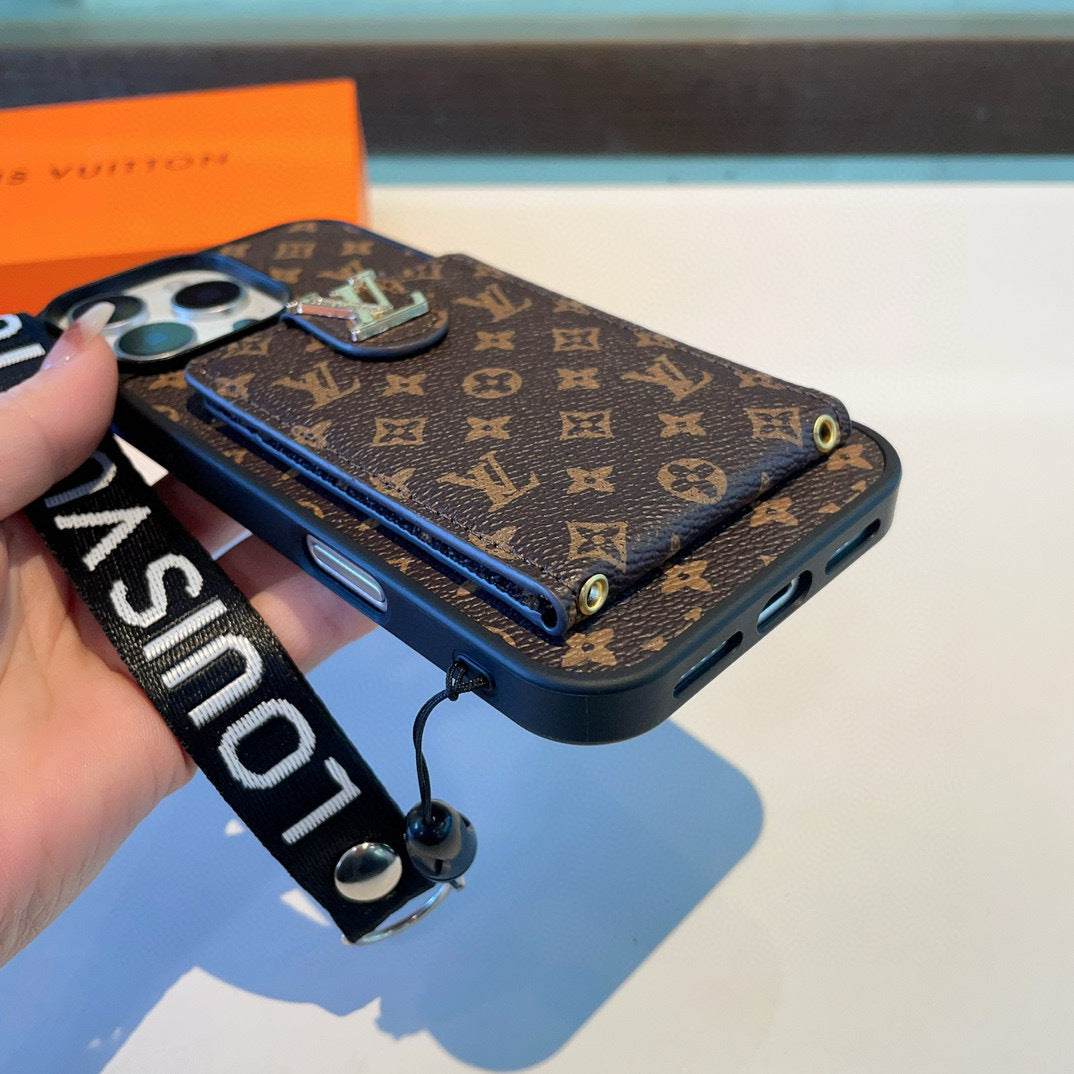 Fashion Aesthetic Shock Absorbing Protective Phone Case L*V Series、Fashion Phone Case