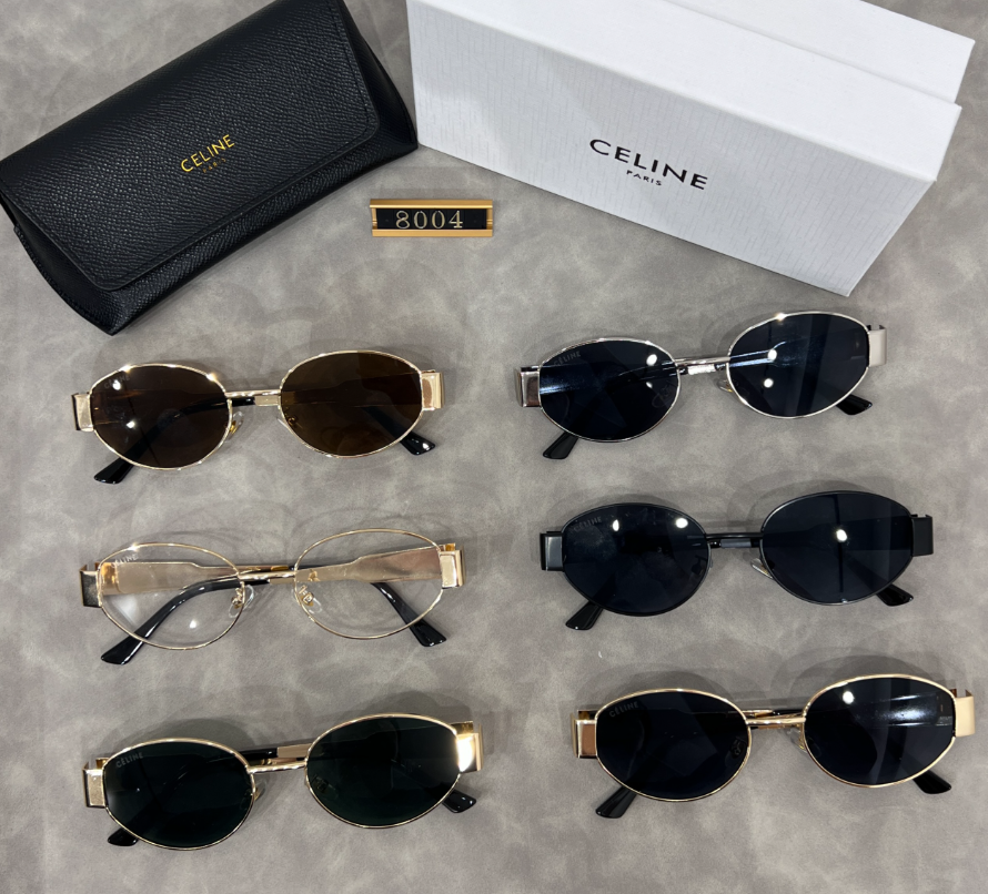 Slim Metal Frame Sunglasses