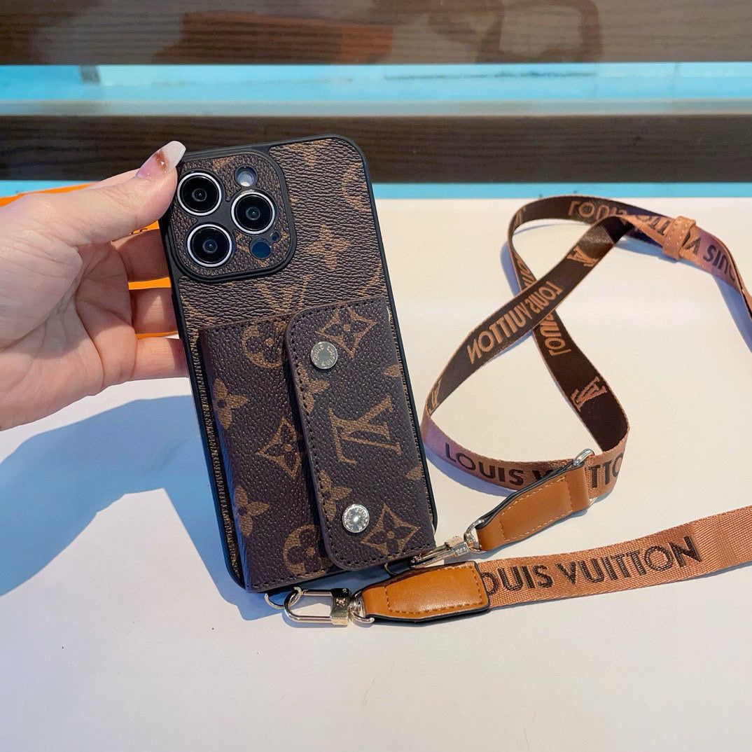 Fashion Aesthetic Shock Absorbing Protective Phone Case L*V Series、Fashion Phone Case