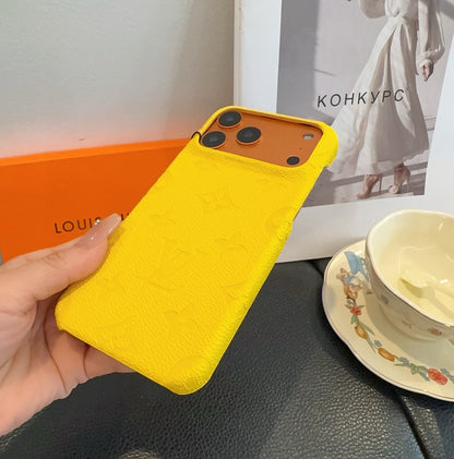 Fashion Aesthetic Shock Absorbing Protective Phone Case  L*V Series、Fashion Phone Case