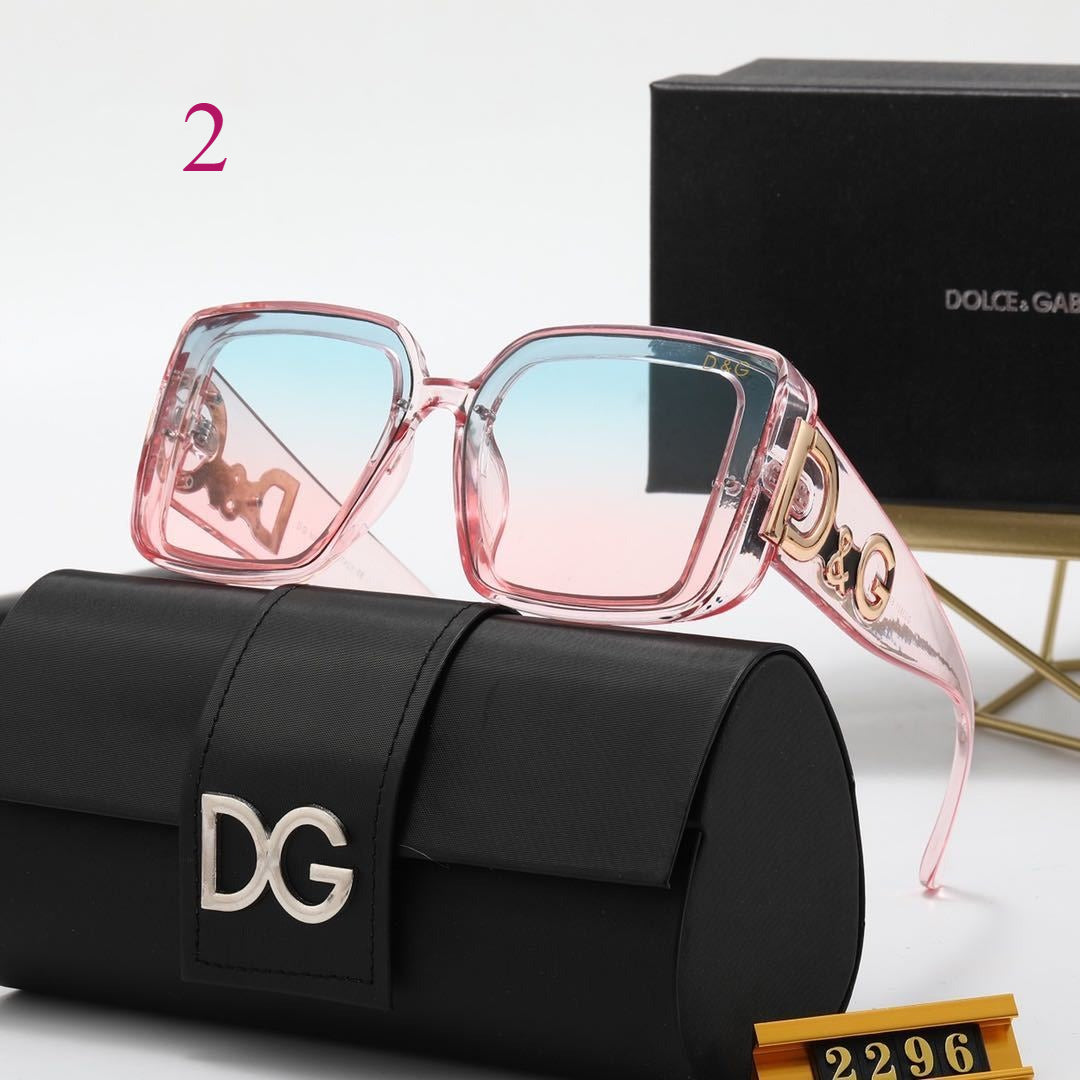 Oversized Butterfly Sunglasses with Open Bridge