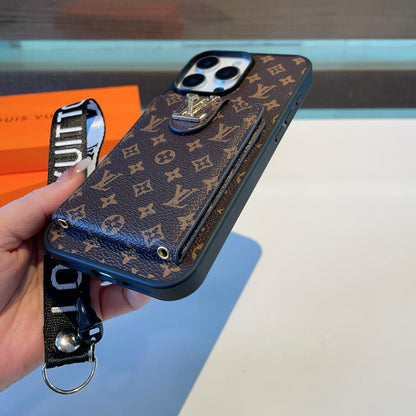 Fashion Aesthetic Shock Absorbing Protective Phone Case L*V Series、Fashion Phone Case