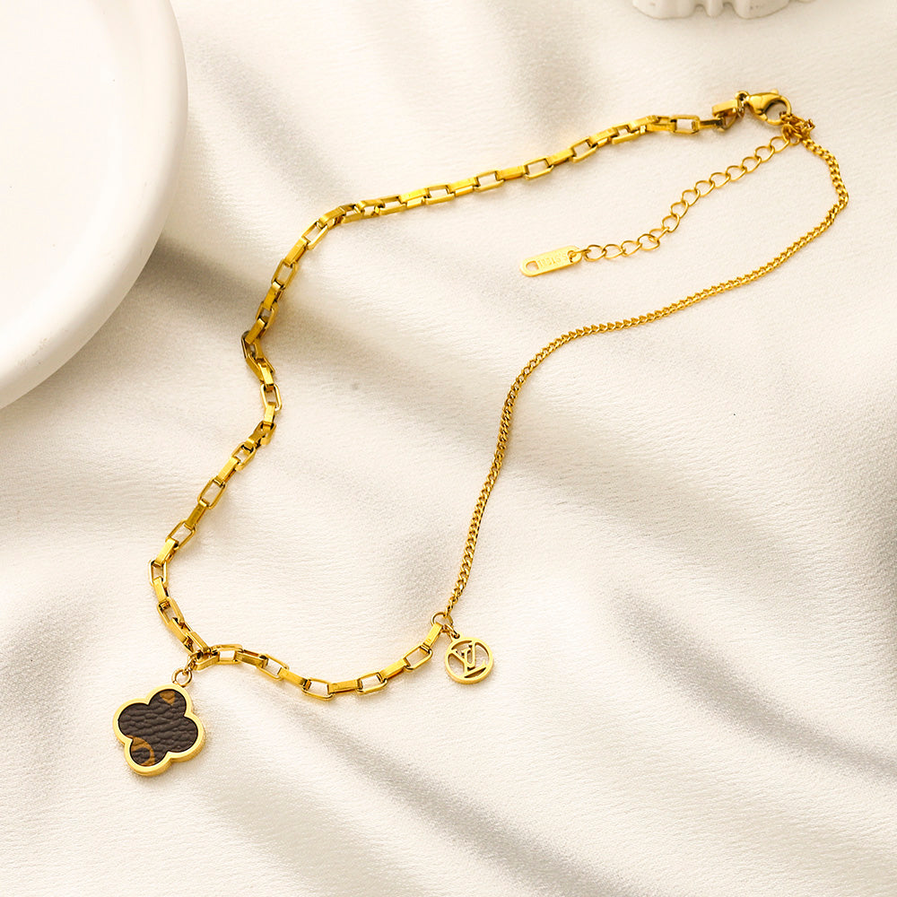Set Collana Bracciale in Acciaio Inox 304