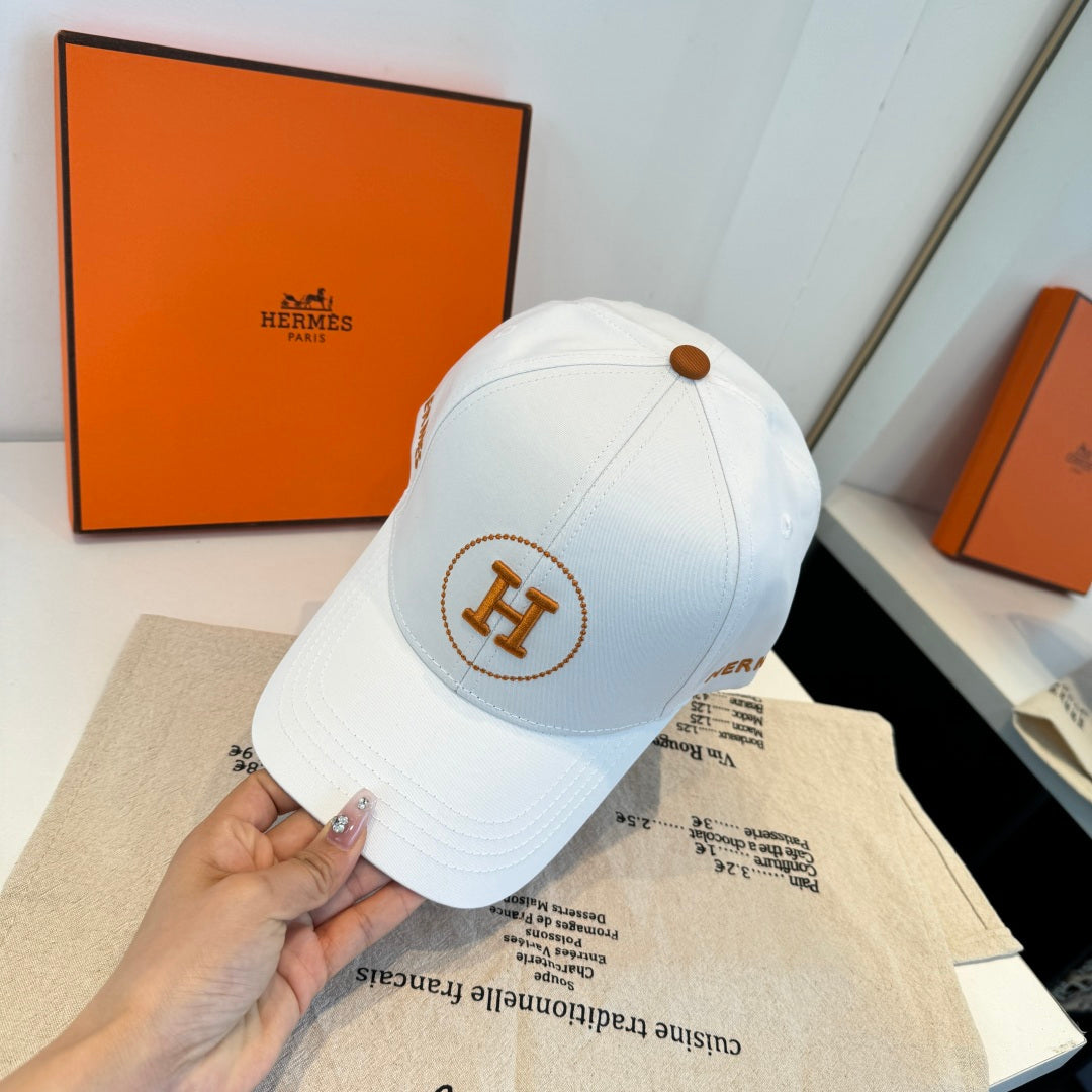 Trendy Unisex Fashion Baseball Cap  He*mes Series、Fashion Caps