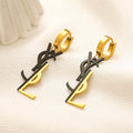 Set collana orecchini anello in acciaio inossidabile 304