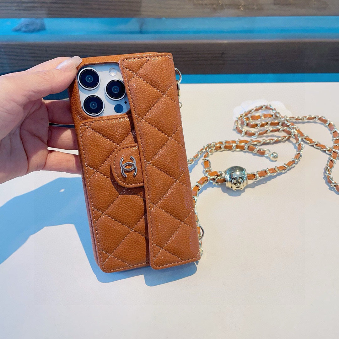 Fashion Aesthetic Shock Absorbing Protective Phone Case CH*NEL Series、Fashion Phone Case