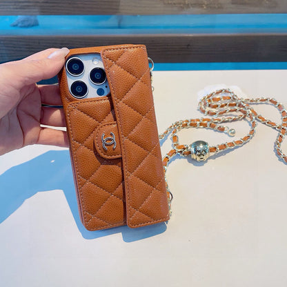 Fashion Aesthetic Shock Absorbing Protective Phone Case CH*NEL Series、Fashion Phone Case