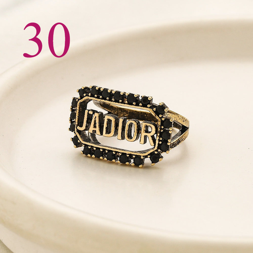 Fashion Open Adjustable Ring Collection、Rings Collection L*V Series、D*or Series、Y*L Series