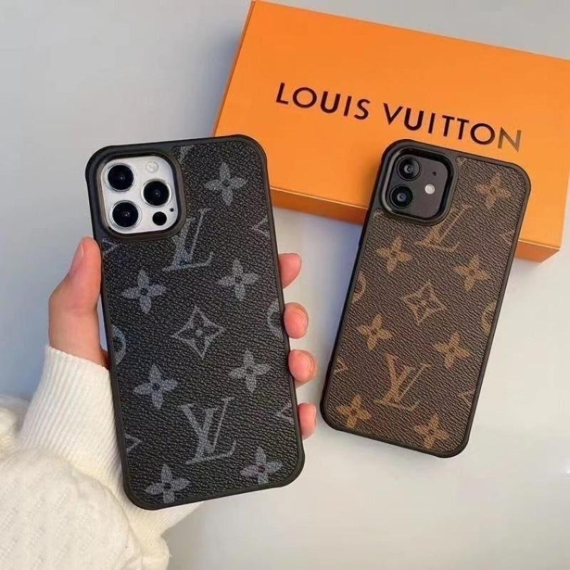 Fashion Aesthetic Shock Absorbing Protective Phone Case L*V Series、Fashion Phone Case