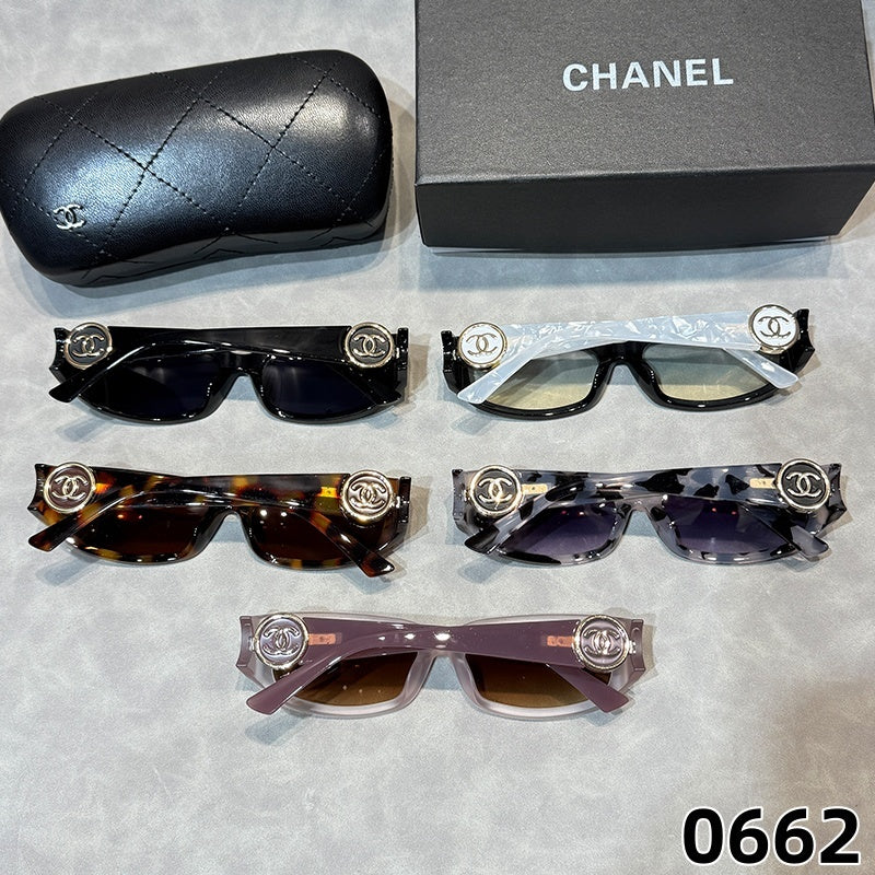 Slim Rectangle Glasses - Clear and Tinted Lens Options