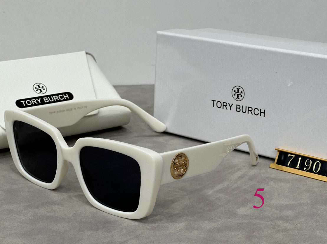 Oversized Square Sunglasses with Rounded Full Rims