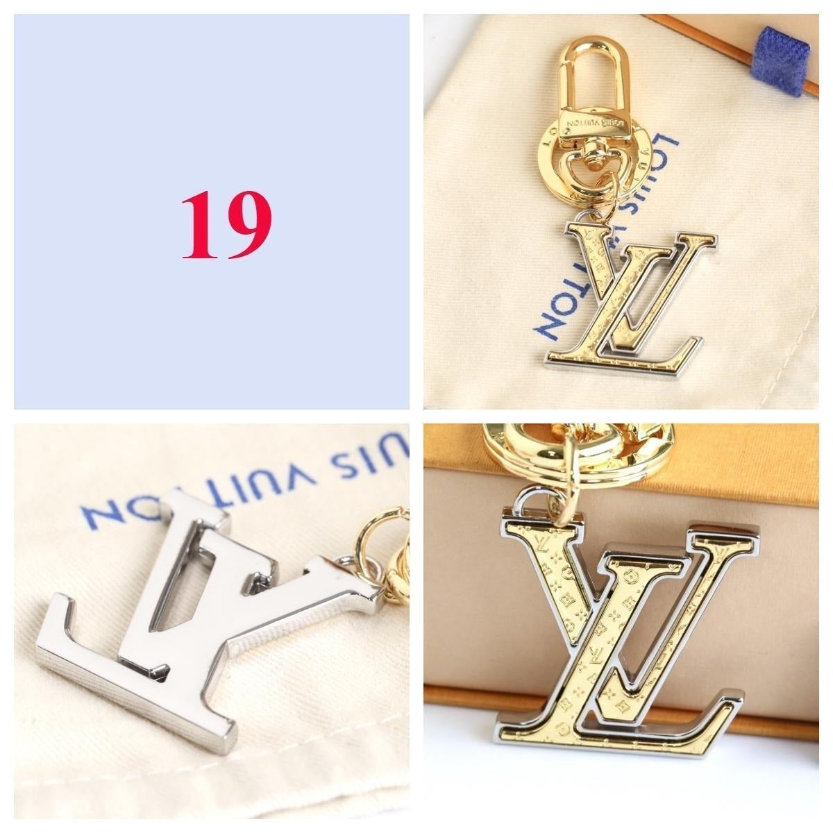 Premium Fashion Keychain Stylish Accessory、L*V Series、𝐊𝐞𝐲𝐜𝐡𝐚𝐢𝐧𝐬 & 𝐊𝐞𝐲 𝐑𝐢𝐧𝐠𝐬（𝐇）