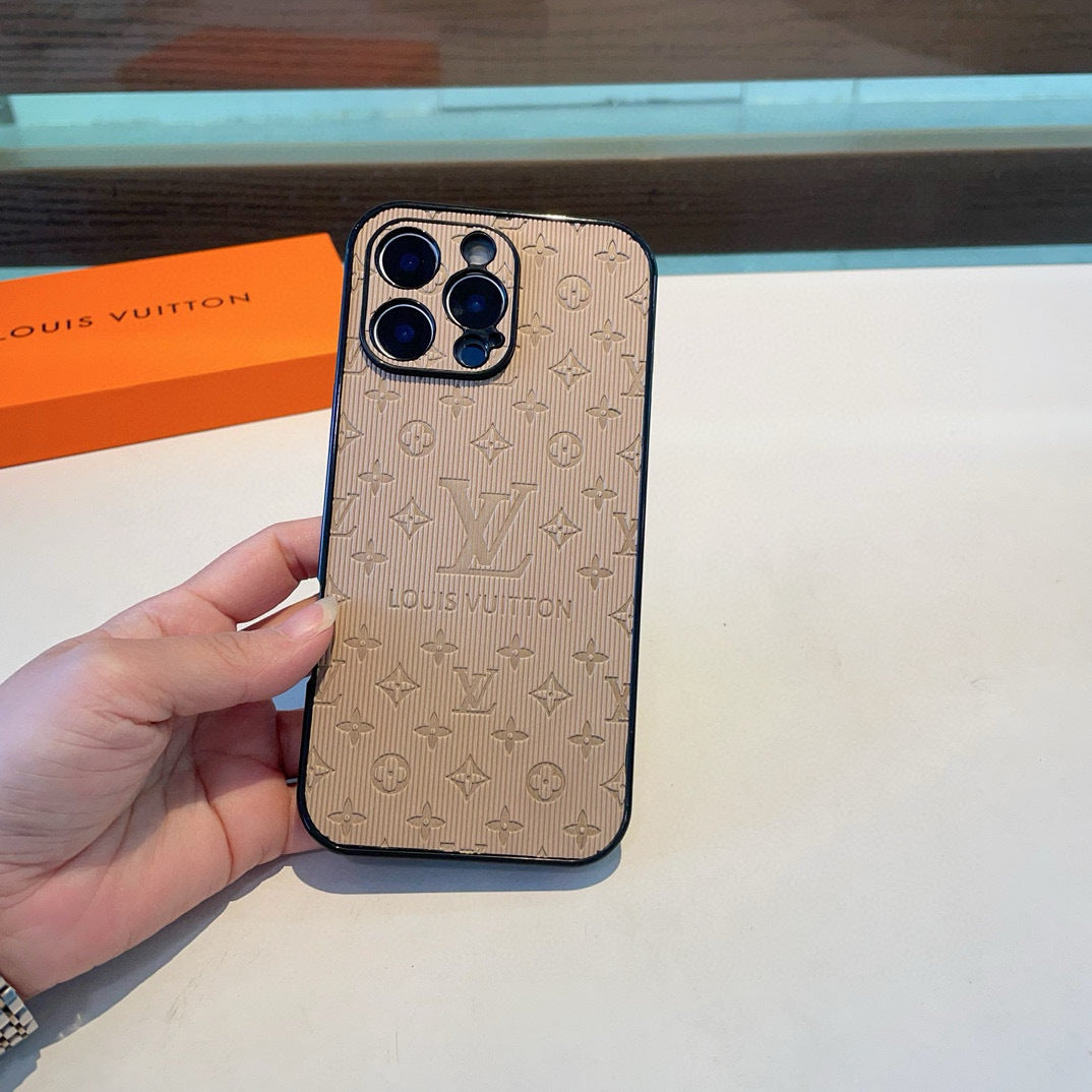 Fashion Aesthetic Shock Absorbing Protective Phone Case L*V Series、Fashion Phone Case